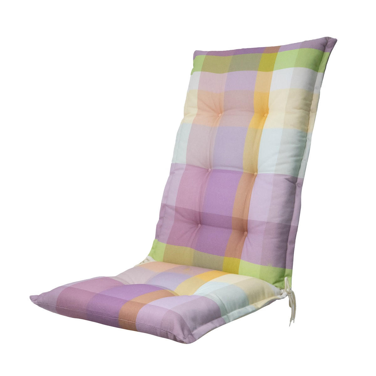 GARTENSTUHLKISSEN Sya 123/50 cm 4er-Set - Lila, Textil (50/7/123cm) - Madison