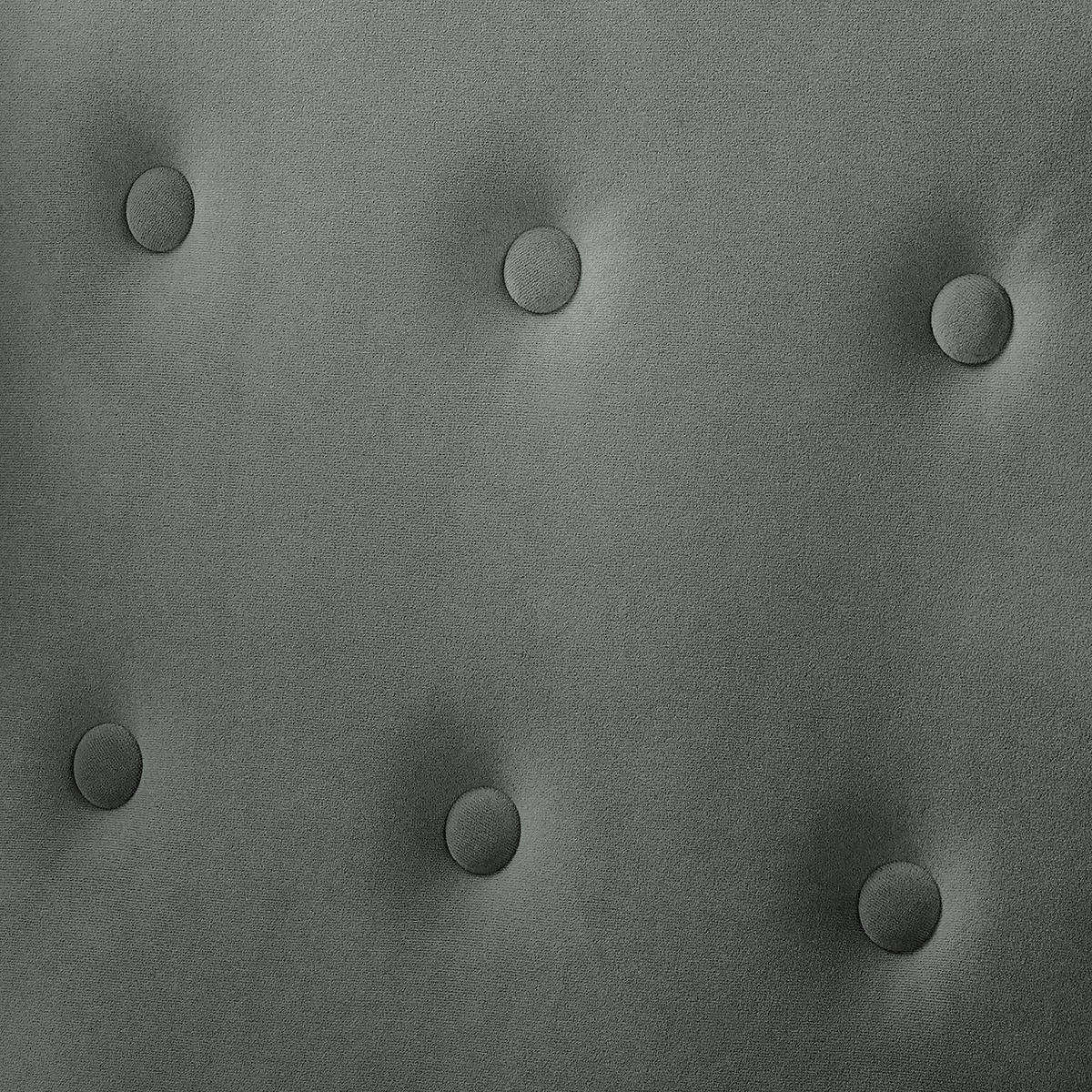 OHRENSESSEL - Dunkelbraun/Grau, Textil (85/101/89cm) - home24