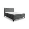BOXBETT CLIPSO mit zwei Bettkästen H2/H3 Matratze 180 x 200 cm - Grau, Holzwerkstoff (180/200cm) - VENASI MÖBEL