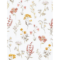 TAPETE Blumen 53 cm x 10 m - Terracotta, Papier (53/1000cm) - Sanders & Sanders