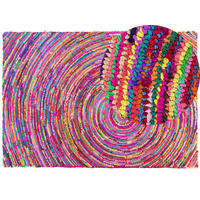 KURZFLOR-TEPPICH Malatya 230/160 cm - Multicolor, Kunststoff (160/230cm) - Beliani