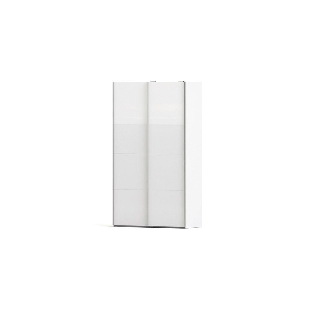 GARDEROBENSCHRANK weiß - Weiß, Holzwerkstoff (122/220/62cm) - ebuy24