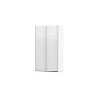 GARDEROBENSCHRANK weiß - Weiß, Holzwerkstoff (122/220/62cm) - ebuy24