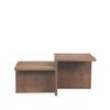 COUCHTISCH Skip Braun 50/90/40 cm - Braun, Holz (50/90/40cm) - LABEL51
