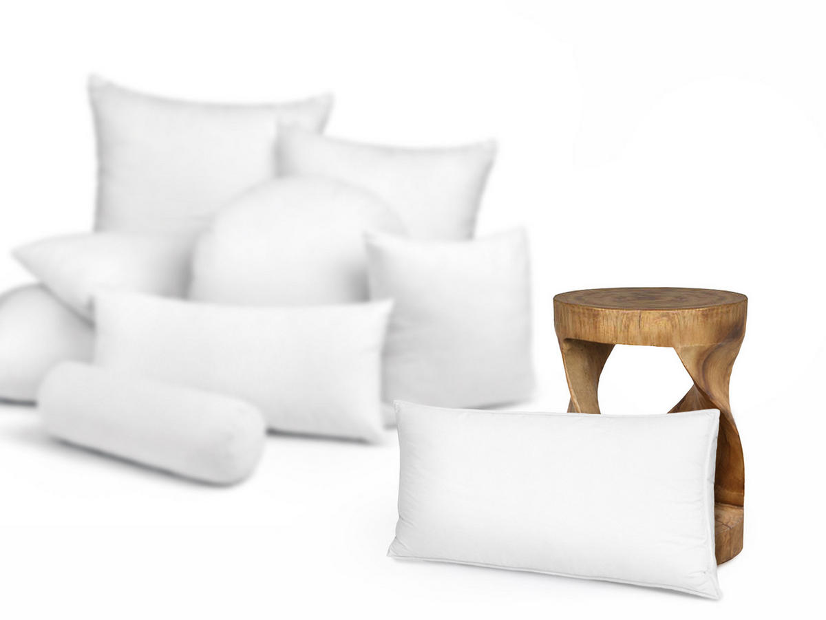 FEDERKISSEN Publik 40/80 cm - Creme, Textil (40/80cm) - beties Heimtextil