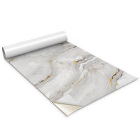 MÖBLAUFKLEBER 100x50 cm grau - Schieferfarben, Kunststoff (100/50/0.1cm) - Wallfluent