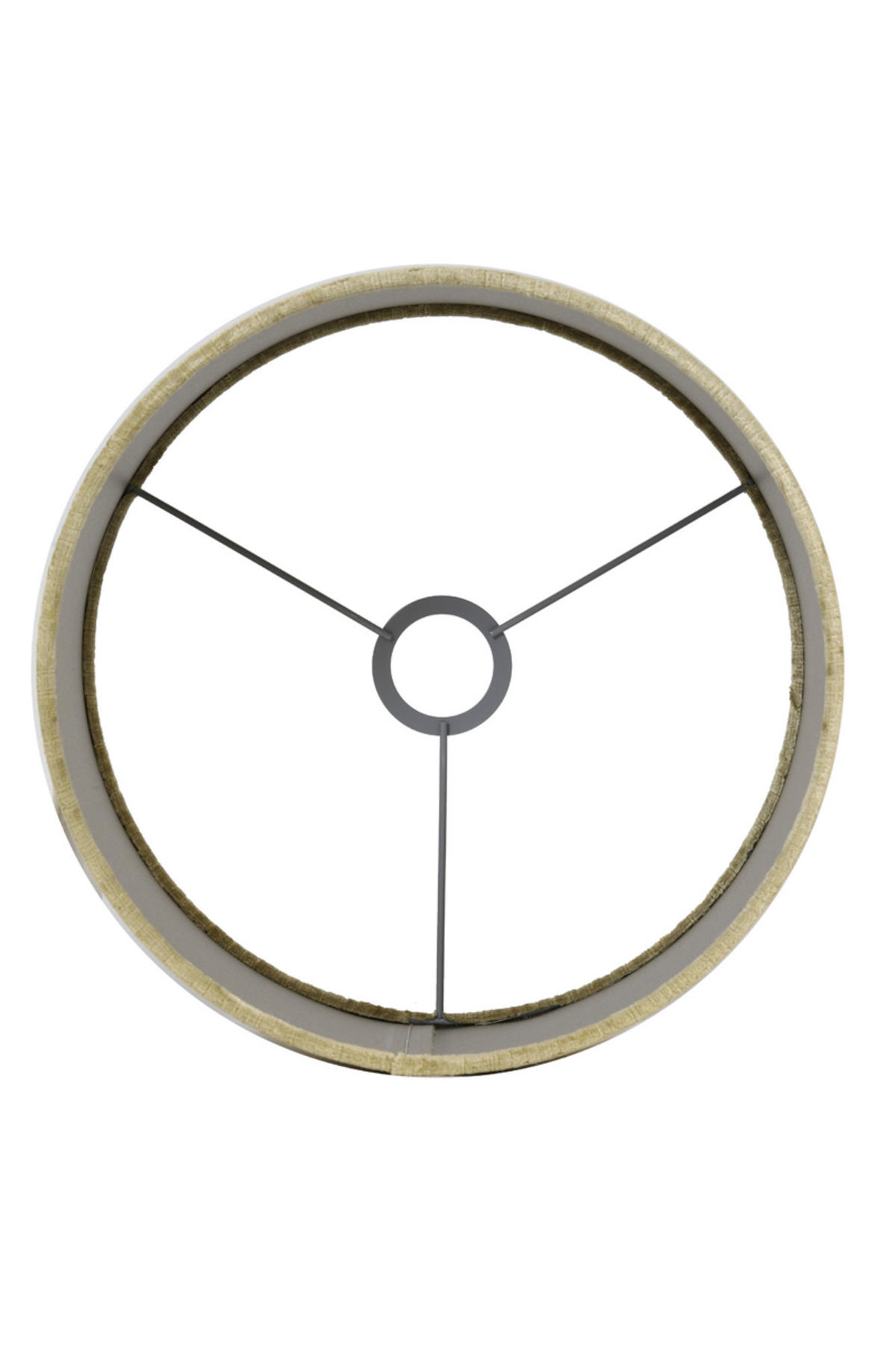 LAMPENSCHIRM Edelstein Bronze Ø25/18 cm - Bronzefarben, Textil (25/25/18cm) - Light & Living