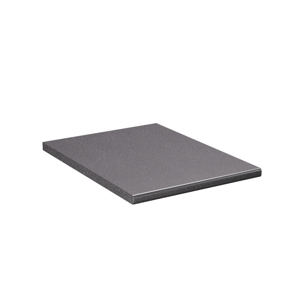 KÜCHENARBEITSPLATTE R-Line, Granit, 45 cm - Anthrazit, Holzwerkstoff (45/2.8/60cm) - Vicco