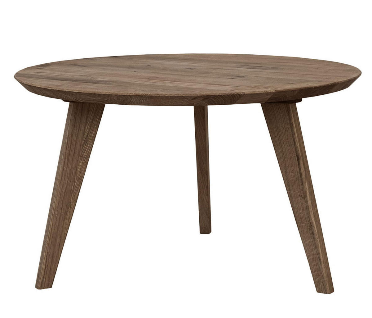 COUCHTISCH Orbetello Eiche Tabacco 70 / 70 / 41,5cm - Dunkelbraun, Holz (70/70/41.5cm) - Feldmann-Wohnen