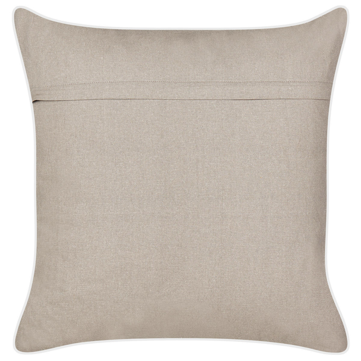 DEKOKISSEN Rosa 45/45 cm Ceramium - Pink/Weiß, Textil (45/45/10cm) - Beliani