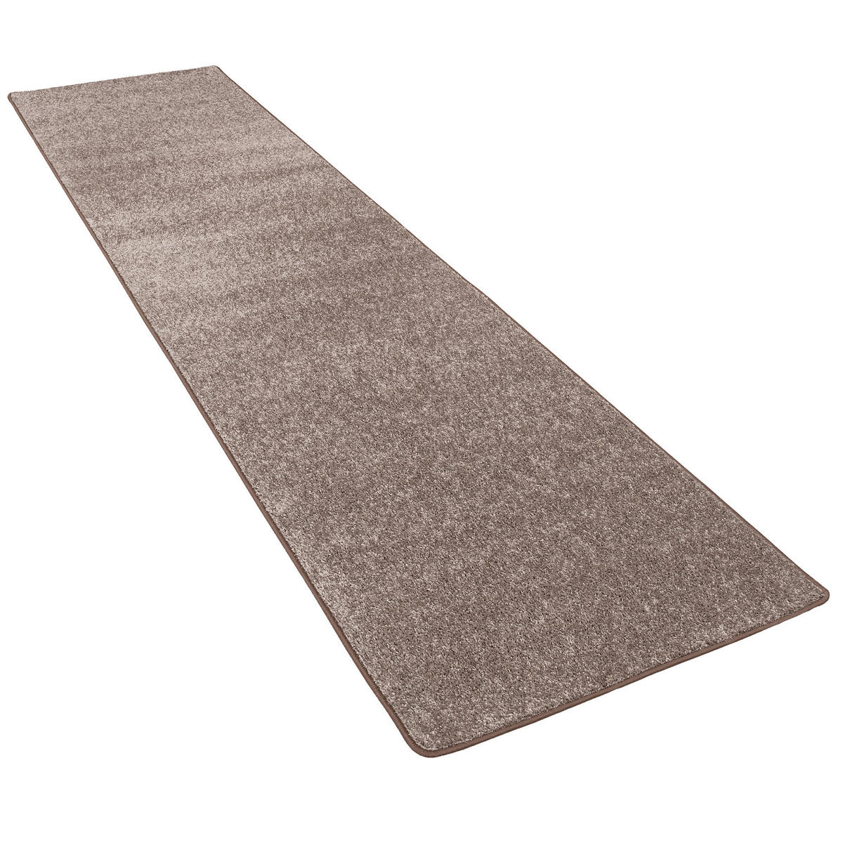 HOCHFLOR LANGFLOR TEPPICH LÄUFER COTTAGE - Taupe, Textil (80/200cm) - Snapstyle