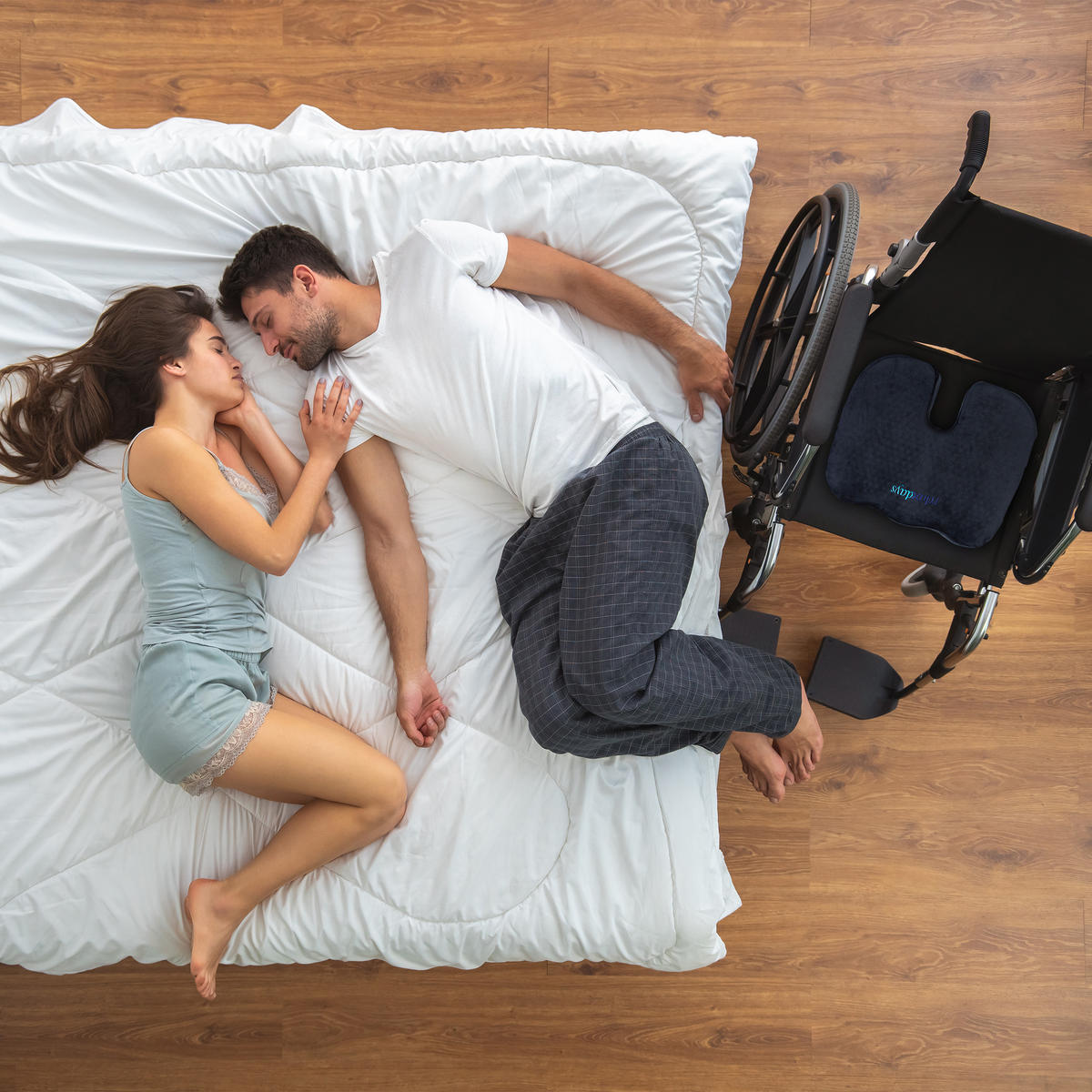 SITZKISSEN - Schwarz, Kunststoff/Textil (36/46/7cm) - Relaxdays