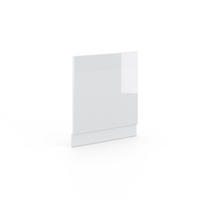 FRONTBLENDE Fame-Line Weiß Hochglanz 60 cm ohne AP - Weiß Hochglanz/Weiß, Holzwerkstoff (60/67.4/1.6cm) - Vicco