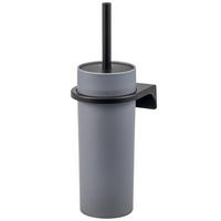 WC-GARNITUR SAVONA, grau, Kunststoff - Grau, Kunststoff (12/36.5/13cm) - bremermann