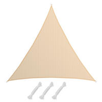 SONNENSEGEL Luftdurchlässig 700 cm Beige - Beige, Kunststoff (700/700cm) - Amanka