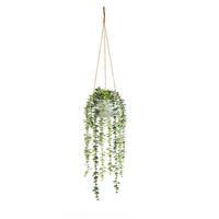 KUNSTPFLANZE Künstliche Hänge-Eukalyptus – Philemon 95 cm - Grün, Kunststoff (95cm) - aplanta