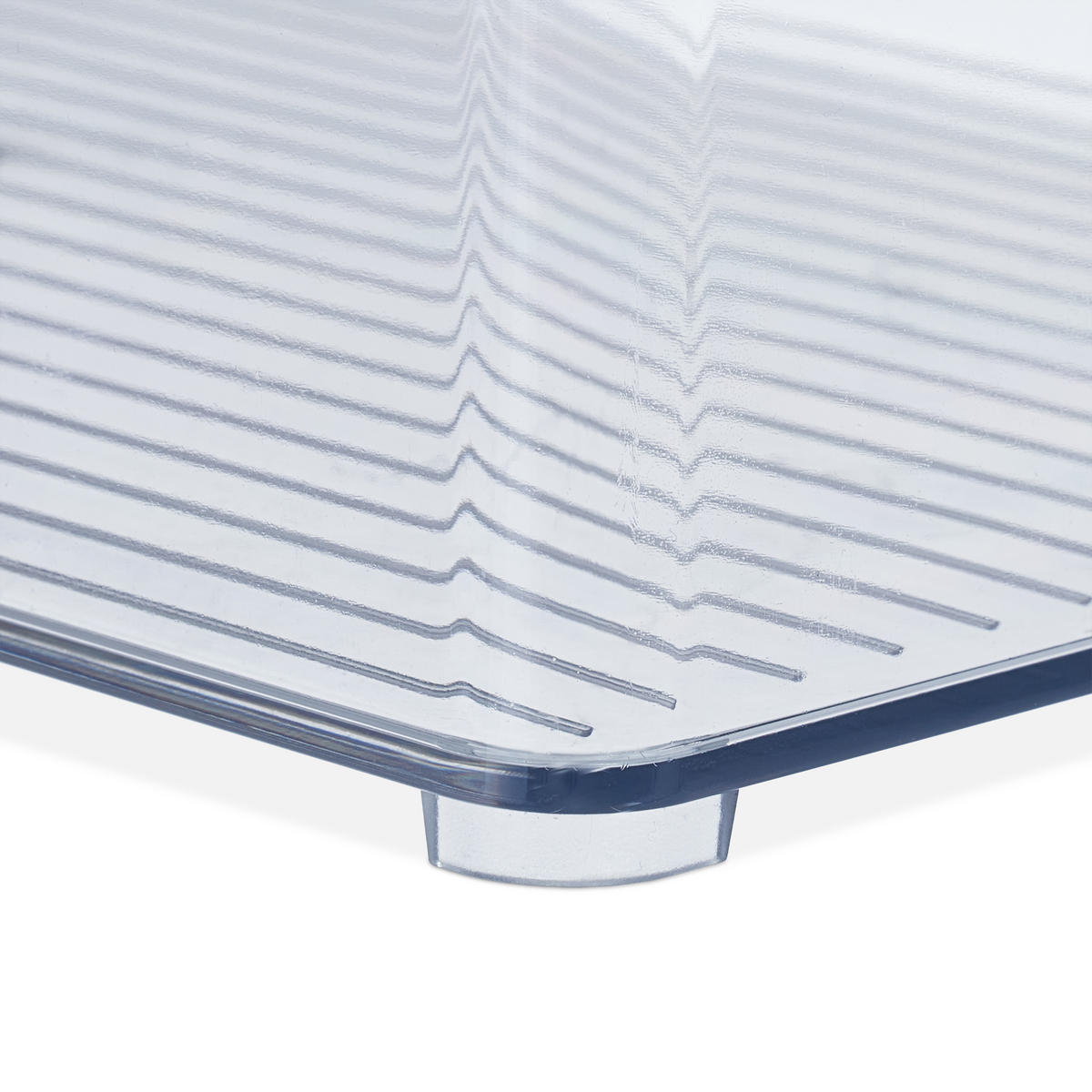 KÜHLSCHRANKORGANIZER - Transparent, Kunststoff (20.5/10/36.5cm) - Relaxdays