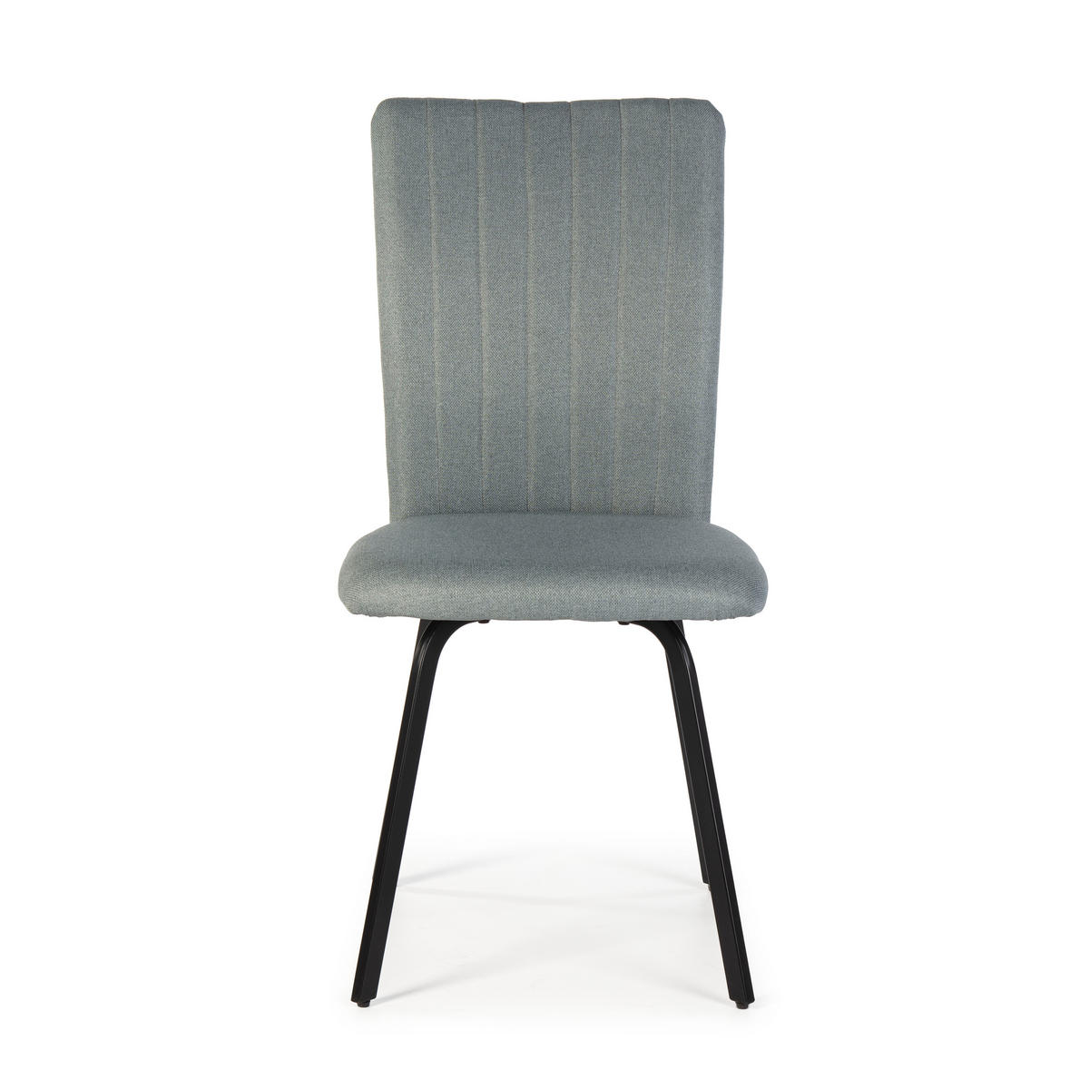 ESSZIMMERSTUHL Pretty Grau 45.5/57/48 cm 4er-Set - Grau, Textil (57/48/45.5cm) - Calicosy