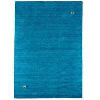 NATUR TEPPICH INDO NEPAL GABBEH SHIVA - Türkis, Textil (200/200cm) - Pergamon