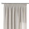 VORHANG Leinen elfenbein, 130x100 cm - Creme, Textil (130/100cm) - Dekoria