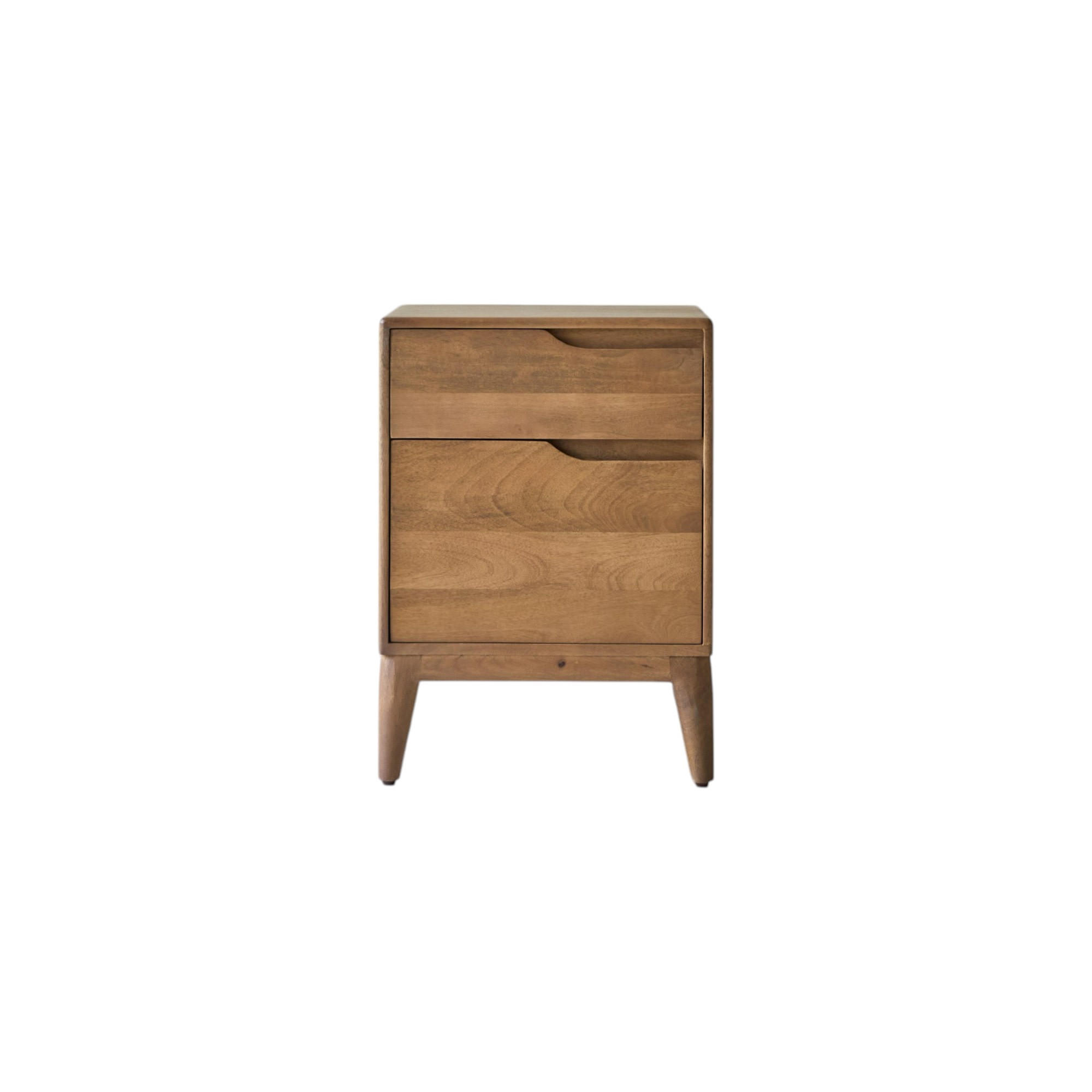 NACHTTISCH Gabrielle Braun aus Mango - Braun, Holz (45/63/40cm) - Tikamoon