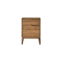 NACHTTISCH Gabrielle Braun aus Mango - Braun, Holz (45/63/40cm) - Tikamoon
