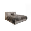 POLSTERBETT Zaira 160x200cm – Elegantes Polsterbett für modernen Wohnstil , ohne matratze, Sandfarben - Sandfarben, Holz - Panda Möbel