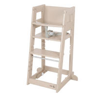 LERNTURM Sit & Step 2in1 - Kaschmir, Holzwerkstoff/Metall (53.5/88/51.5cm) - Roba