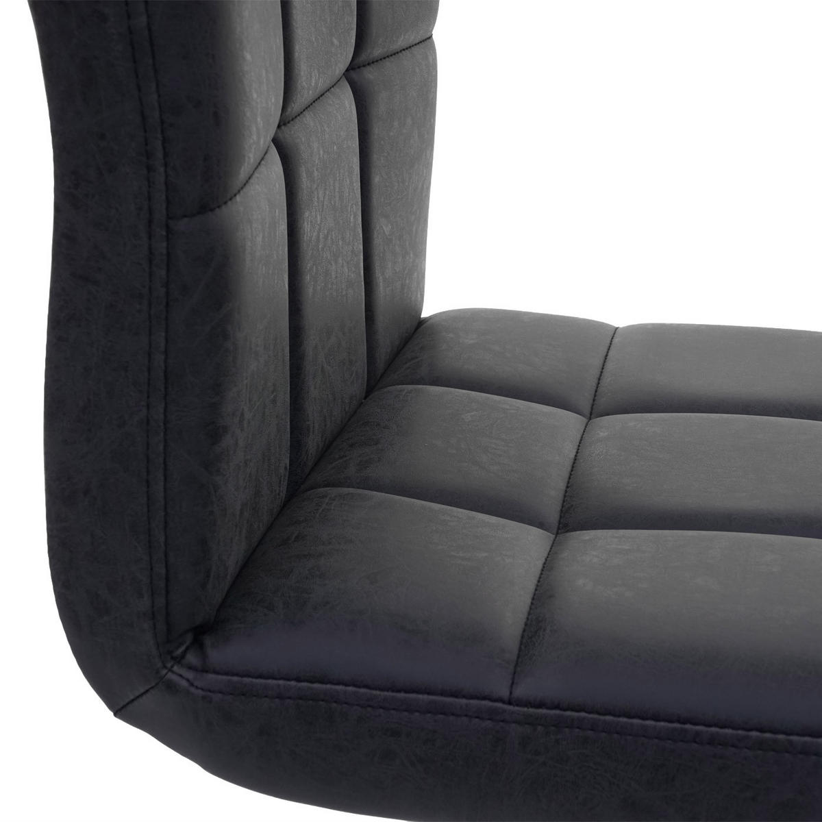 ESSZIMMERSTUHL Grau 2er-Set - Grau, Textil (64/90/64cm) - MCW