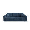 SCHLAFSOFA mit Bettkasten Blau - Blau, Textil (244/70/92cm) - Furnisell
