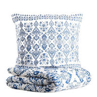 BETTWÄSCHE Marissa Baumwolle 220/200 cm - Blau, Textil (220/200cm) - Homla