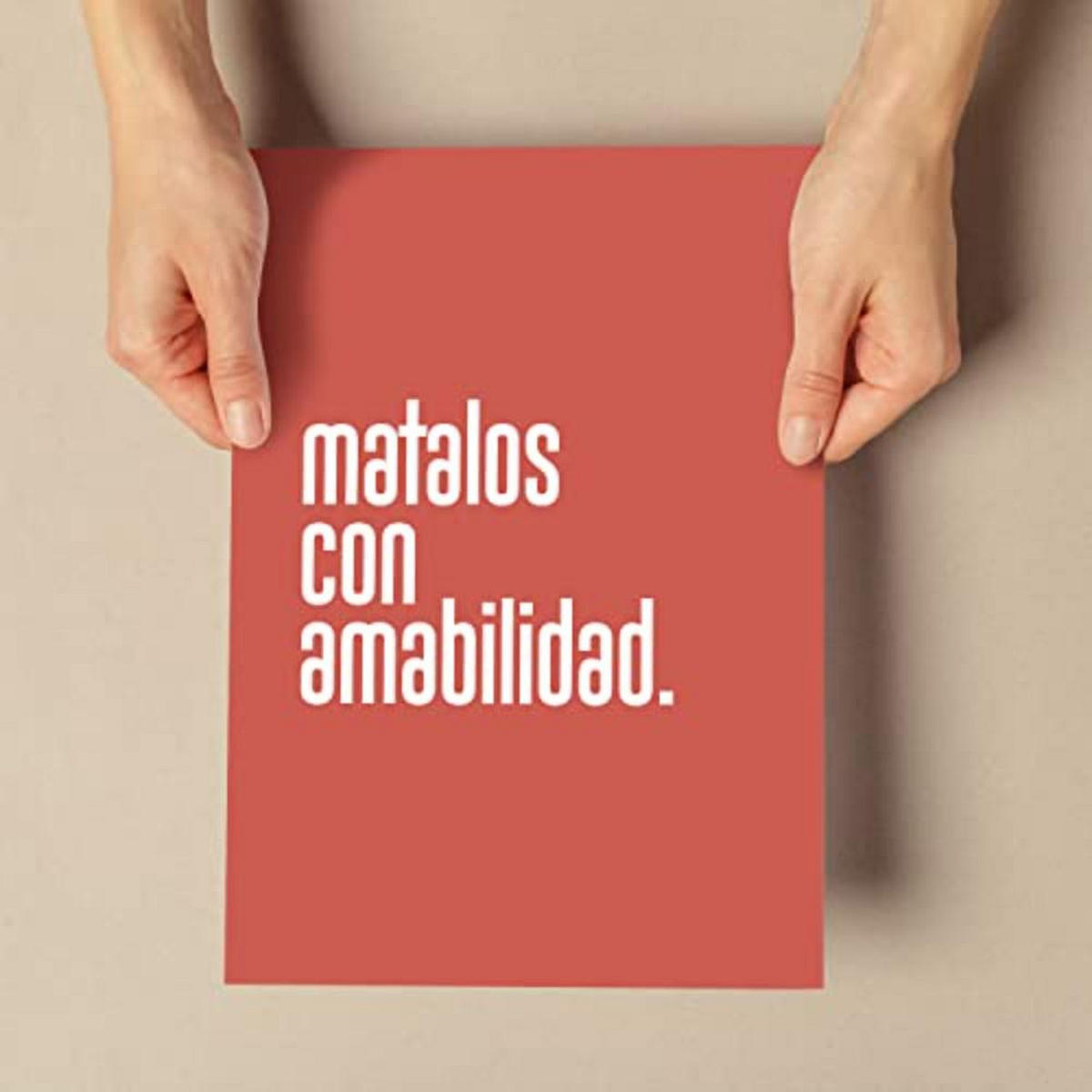 POSTER Set mit 4 Welt TypografieStil A4 Rahmenlos - Klar, Papier (29.7/3cm) - Nacnic