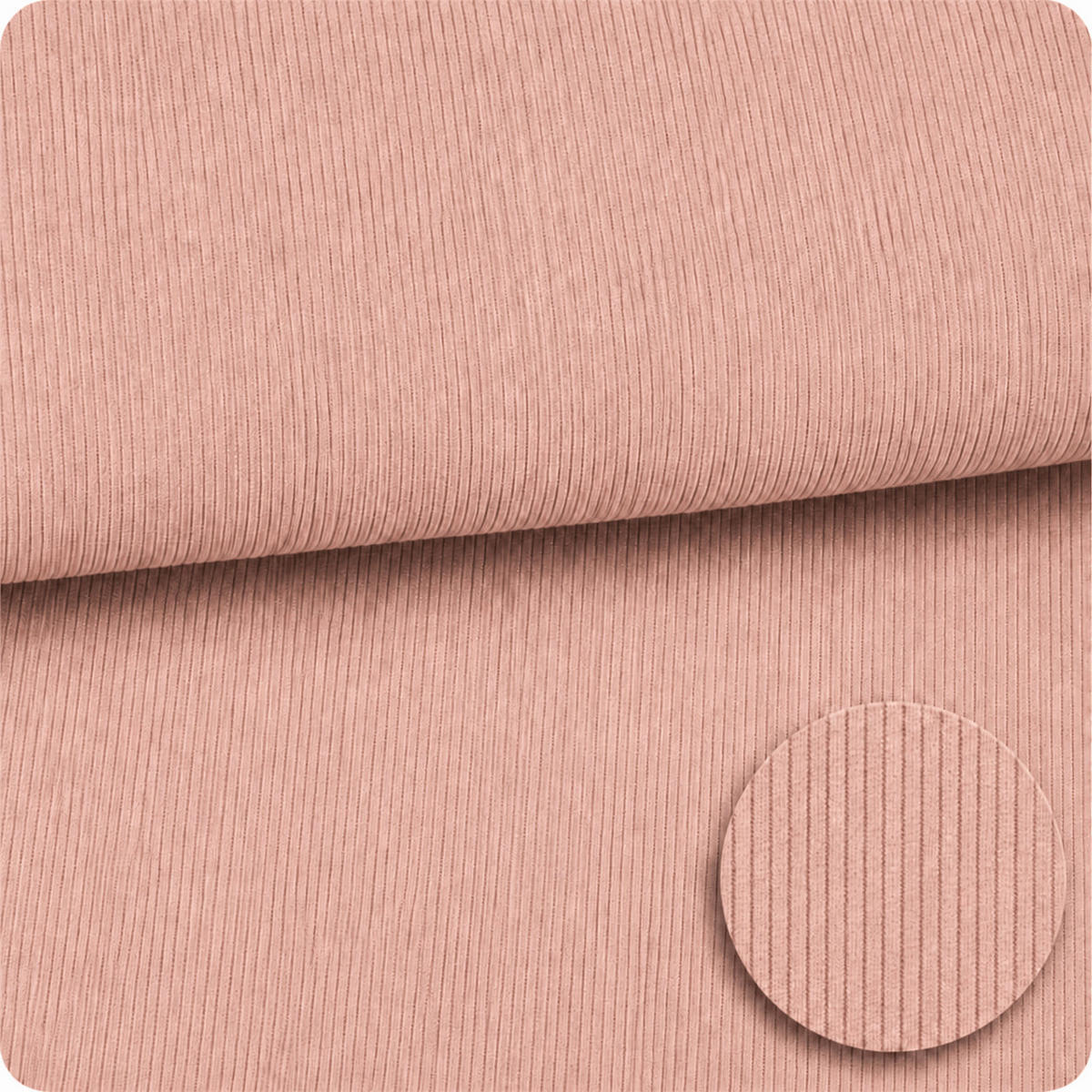 KINDERSOFA Cordsamt Ziegel - Dunkelorange, Textil (160/24/80cm) - AngeLove
