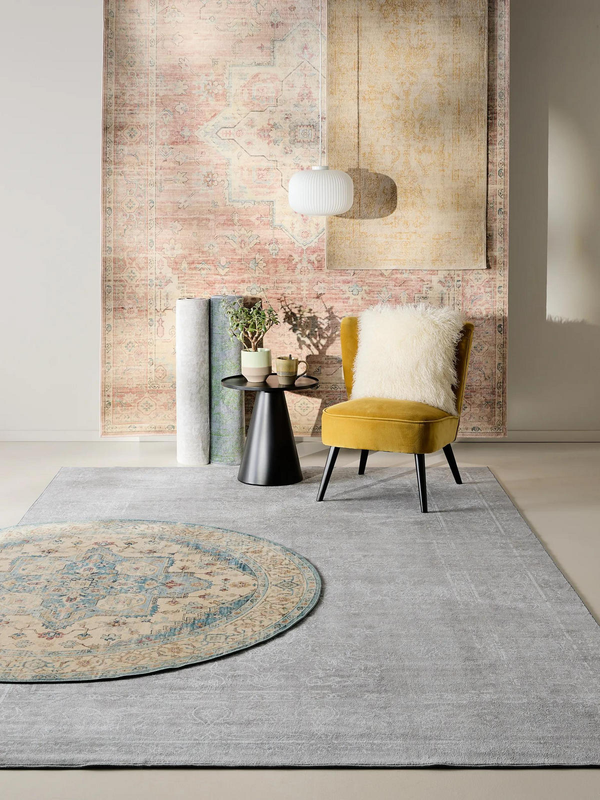 TEKAŠKI prt Miray Taupe 80x240 cm - sivorjava, umetna masa (80/240cm) - benuta Nest