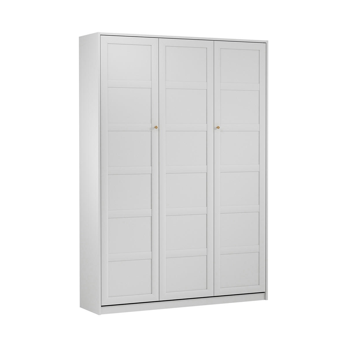 POSTEL 140/200 Fergus Bílá - bílá, kompozitní dřevo (140/200cm) - Petits-meubles