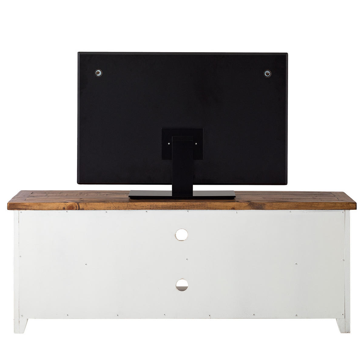 TV-LOWBOARD - Kiefer massiv - Kieferfarben, Holz (160/60/45cm) - home24