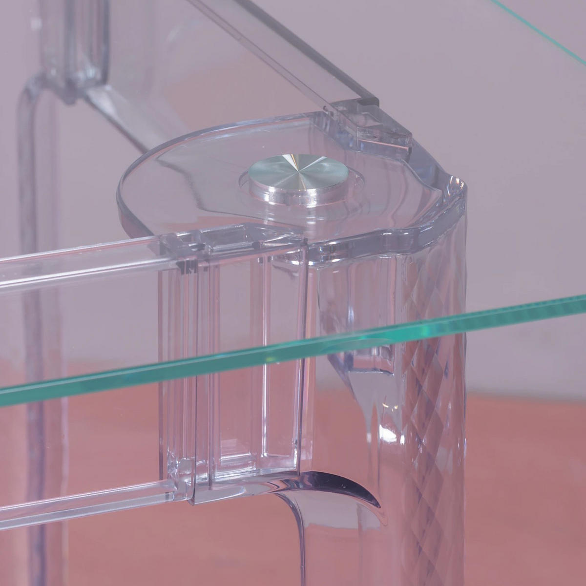 GLASTISCH Rechteckig Transparent 80/140/74 cm - Transparent, Glas (80/140/74cm) - Nest Dream