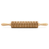TEIGROLLE Lebkuchenmann, groß, 43 cm, Buchenholz - Braun, Holz (43cm) - Folkroll