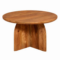 COUCHTISCH Pure Perception Mangoholz 80 cm / 80 cm Natur - Naturfarben, Holz (70/80/45cm)