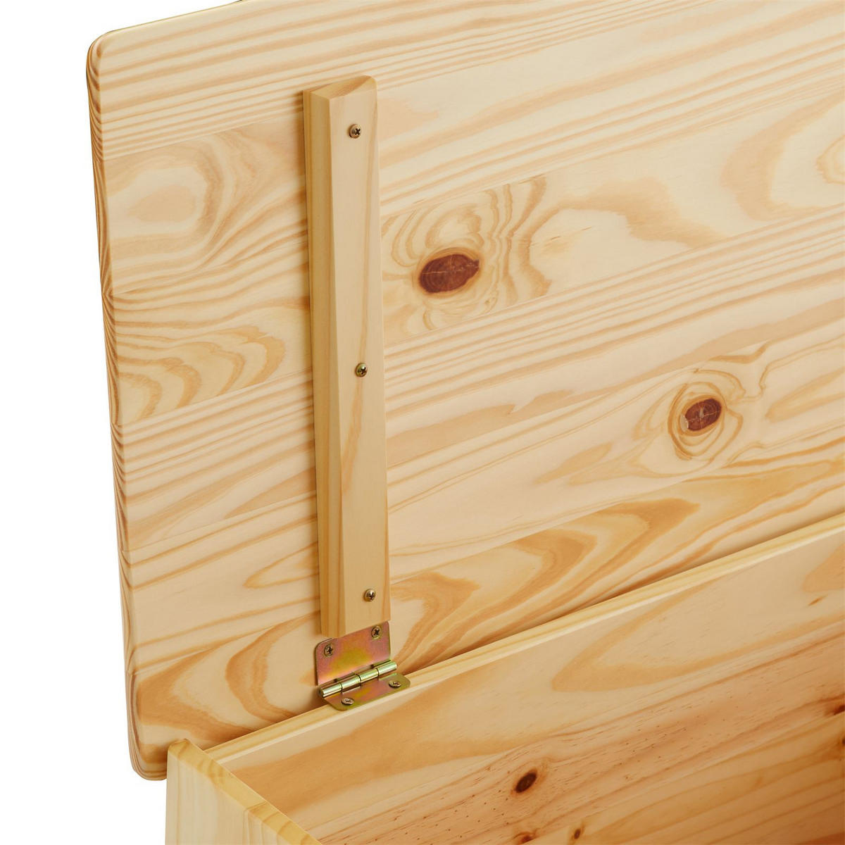 SPIELZEUGTRUHE HANNAH - Naturfarben, Holz (73/45/40cm) - IDIMEX