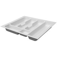 BESTECKEINSATZ Zubehör in Weiß - Weiß, Kunststoff (43.3/5/38.4cm) - FlexWell 