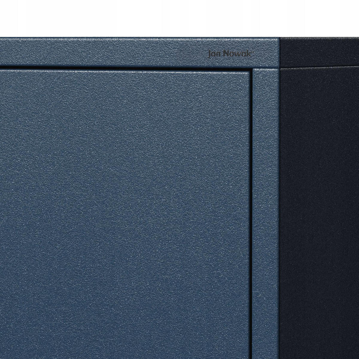 KLEIDERSCHRANK FLAVIO - Blau, Metall (80/185/45cm) - Jan Nowak