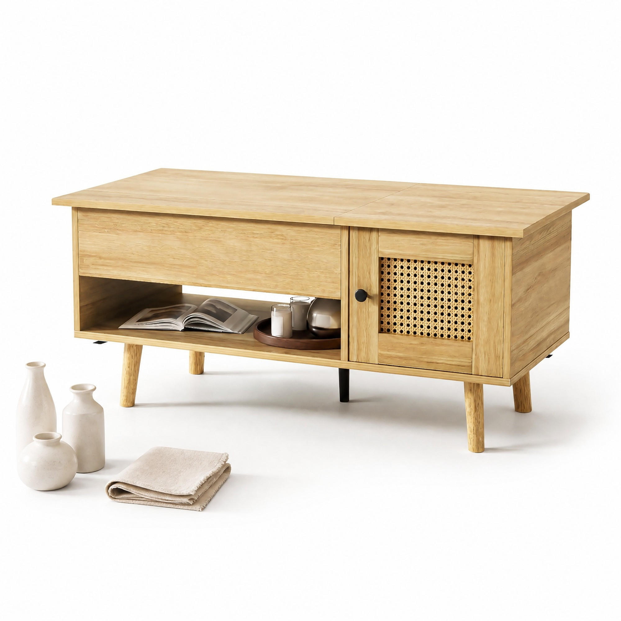 Ivmeu Couchtisch Natur 50x60x103 cm