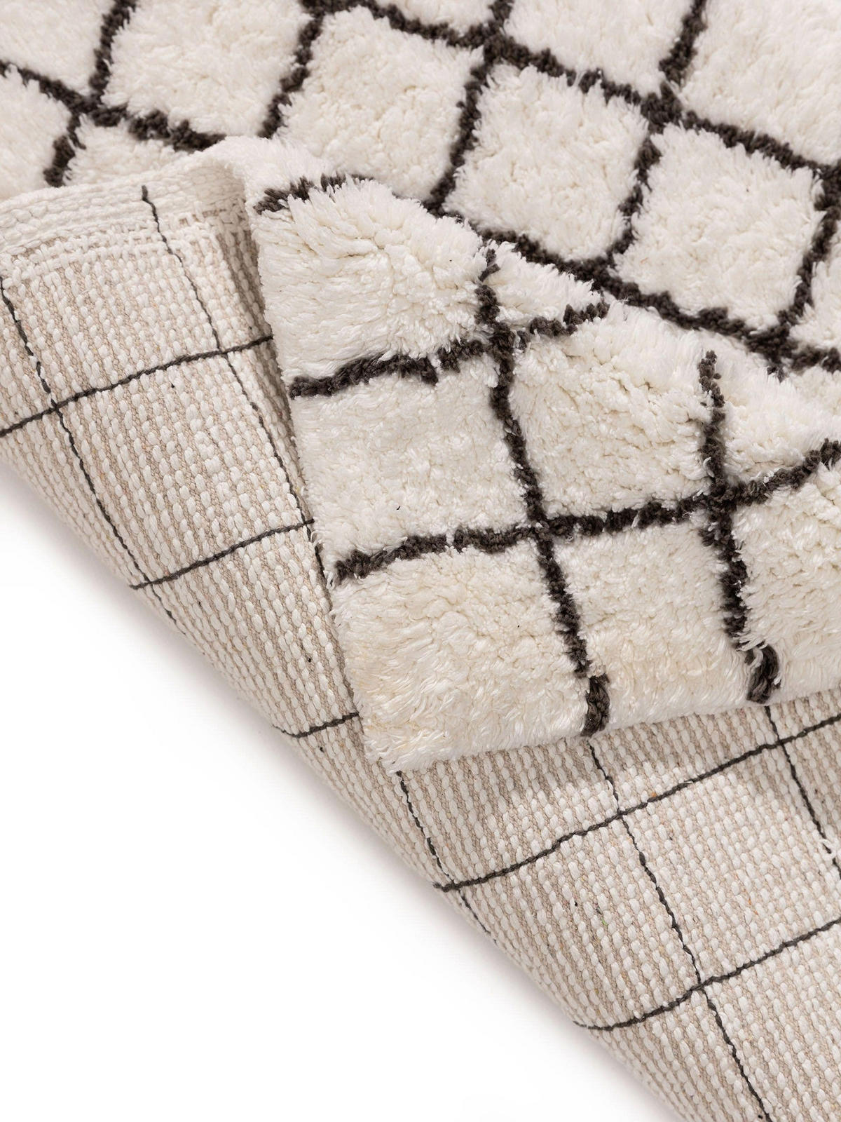BADEMATTE Wavu Weiß 60x100 cm - Weiß, Textil (60/100cm) - benuta Nest
