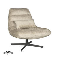 SESSEL Nox Beige 62/77/53 cm - Beige, Textil (77/53/62cm) - LABEL51