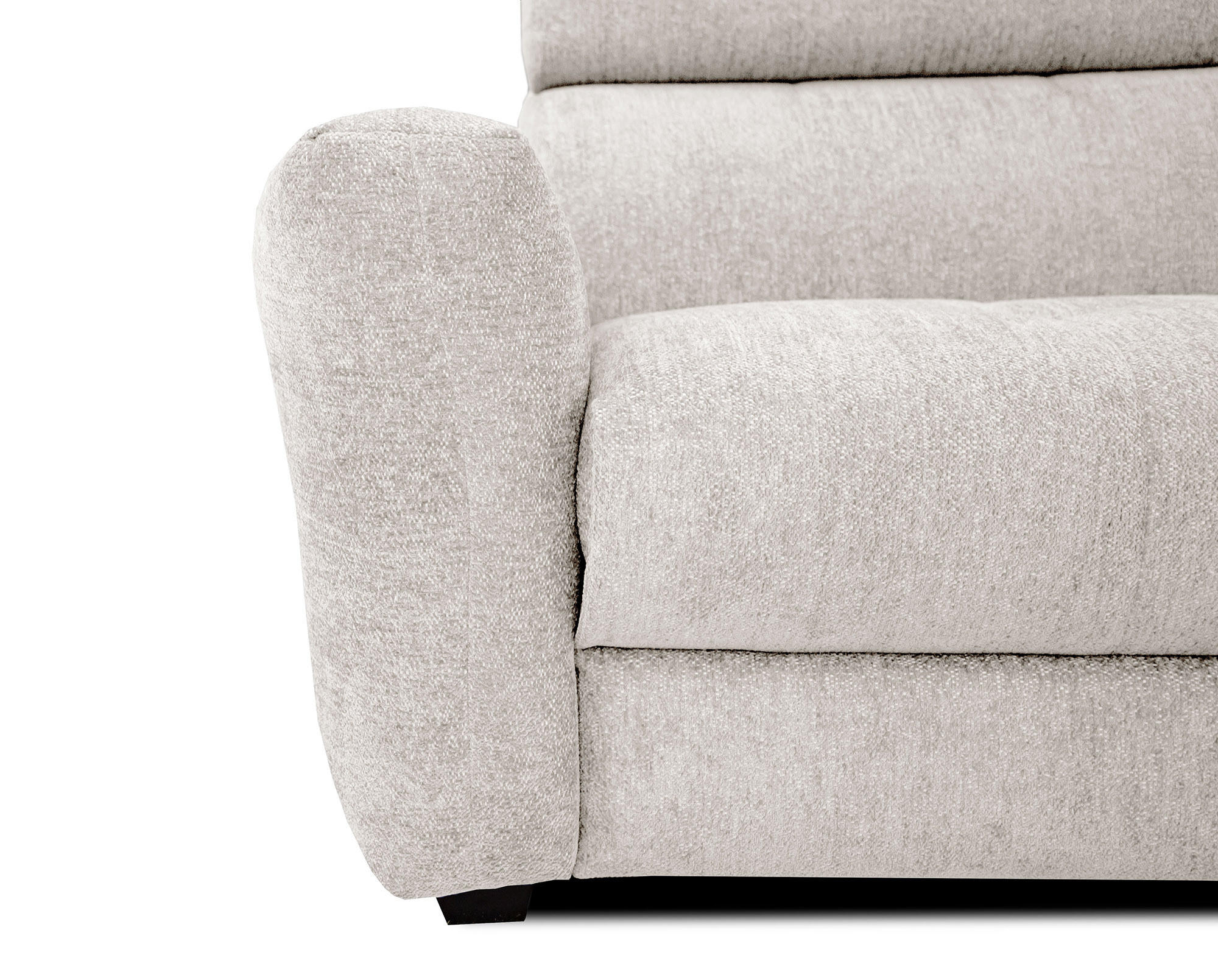 Thumbnail - Courtois Laville Sofa, Weiß, Textil, Rechteckig, 204x79x106 cm, Wohnzimmer, Sofas & Couches, Sofas, Heimkino Sofas