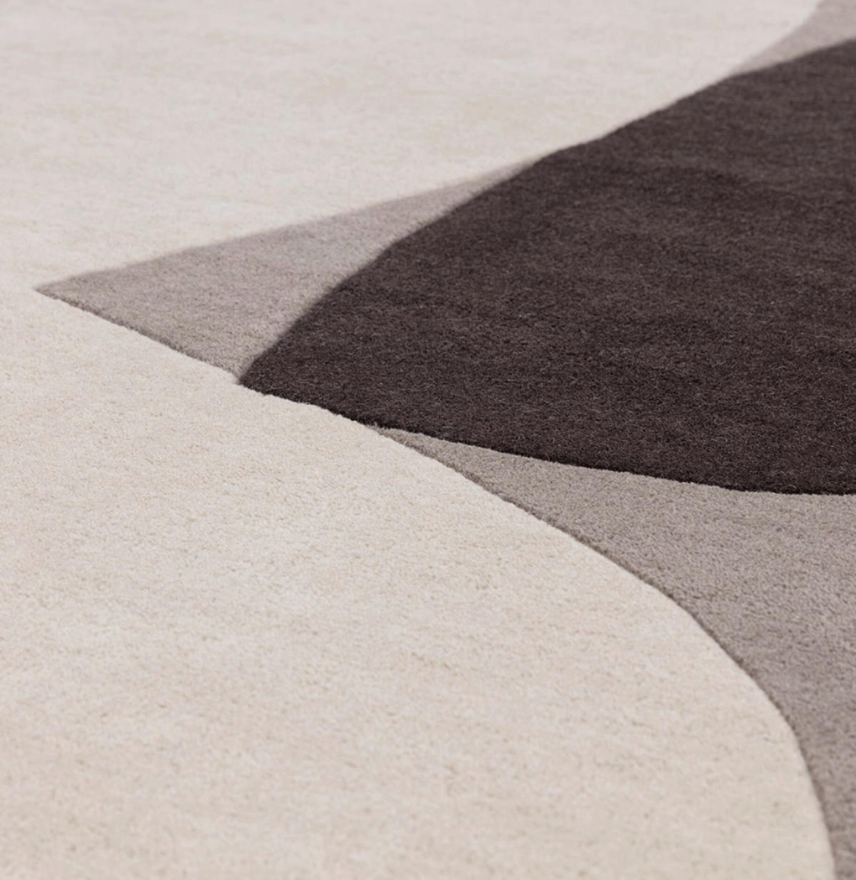 TEPPICH handgetuftet HORIZON Orange 120 x 170 cm - Orange, Naturmaterialien (120/170cm) - Novatrend