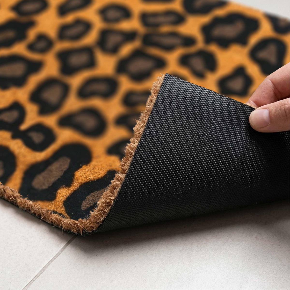 ROHOŽ - viacfarebná, textil/plast (60/40cm) - Relaxdays