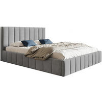BETT Grau OLDO 10 Mit Bettkasten 120x200 cm - Grau, Textil (120/200cm) - Sepro Meble