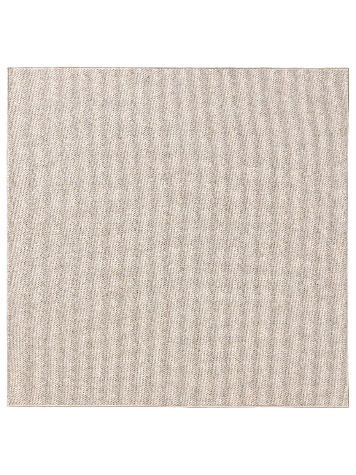OUTDOORTEPPICH Iowa Cream 300x300 cm - Creme, Kunststoff (300/300cm) - benuta